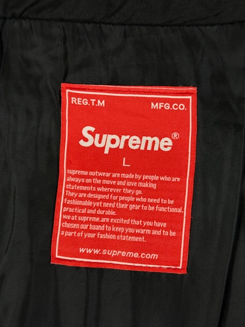 SUPREME WOMEN WINTER PUFFER JACKET - LARGE - Image 4