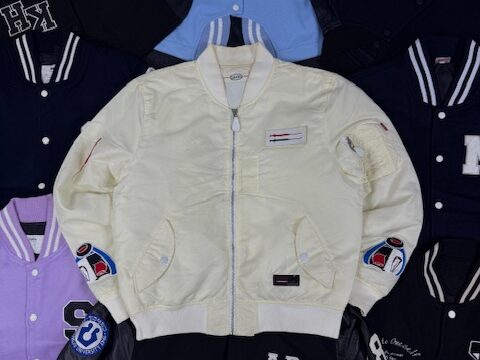 Leata x Aokiji collaboration bomber jacket - LARGE