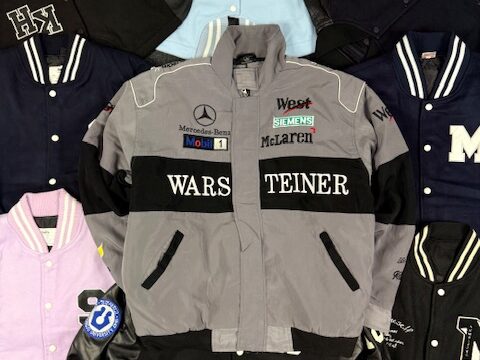 vintage Mercedes-Benz McLaren F1 Team racing jacket