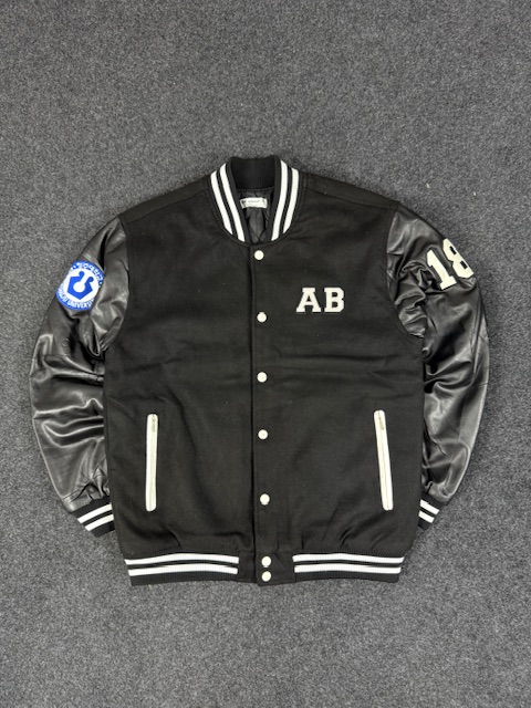 black varsity jacket from Korea University - XL - Image 2