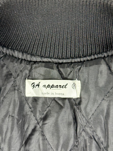 black varsity jacket from Korea University - XL - Image 4