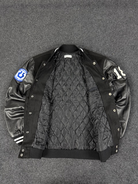 black varsity jacket from Korea University - XL - Image 5