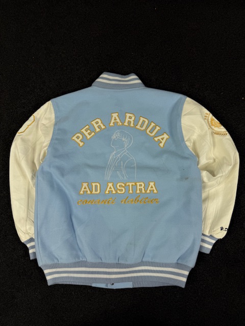 You dae jong collage varsity jacket - LARGE - Image 4