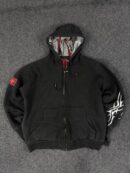 DANCEMACHINE OVERSIZED ZIPPER HOODIE – MEDIUM