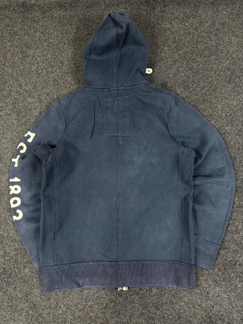 Vintage Abercrombie & Fitch zipper hoodie - LARGE - Image 4