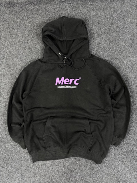 Acover Merc oversize black hoodie - MEDIUM