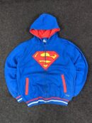 WB MOVIE WORLD SUPERMAN ZIPPER HOODIE – Medium