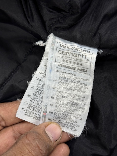 Carhartt Anchorage Parka Jacket | Heavy Winter | Vintage | Size S - Image 7