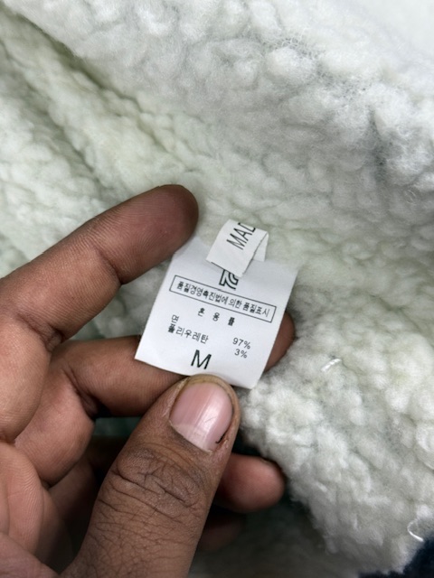 Sherpa Lined Denim Jacket | Winter Warm | Classic Blue | Size M - Image 3