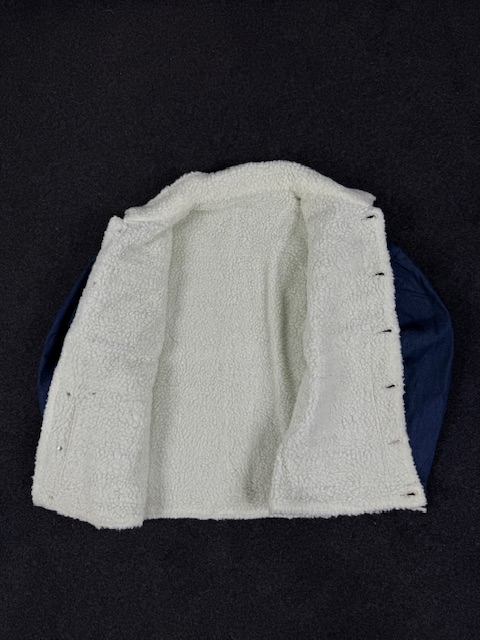 Sherpa Lined Denim Jacket | Winter Warm | Classic Blue | Size M - Image 4