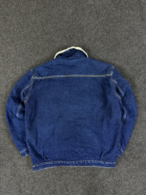 Men’s Sherpa-Lined Denim Jacket | Winter Warm | GAMU | Size M - Image 5
