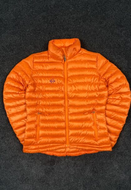 Lafuma France Women’s Down Jacket — XS | Orange Puffer