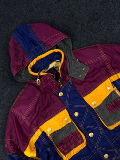 VINTAGE CISMON SNOW-CUP MULTICOLOUR SKI JACKET