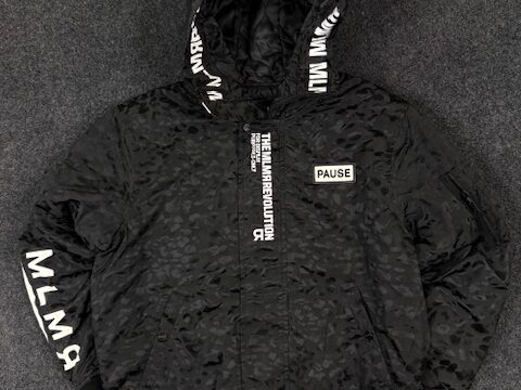 Jack & jones men’s black winter jacket - XL