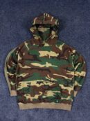 Camouflage oversized winter hoodie | XL