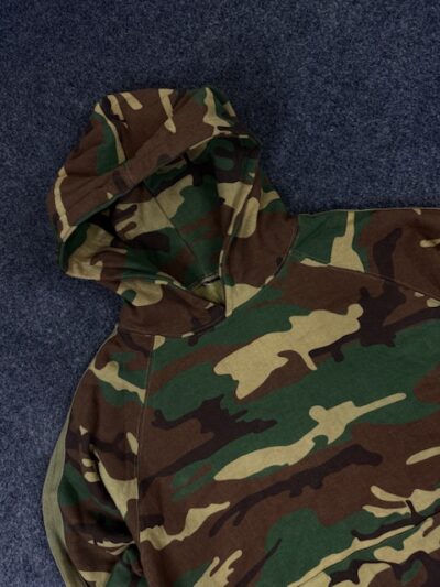 Camouflage oversized winter hoodie | XL