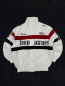 Impatient Racing Style White Jacket – Size M