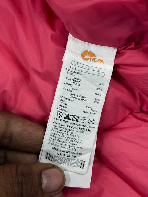 Nepa women goose down winter jacket – lightweight & warm | s/m NEPA Women Goose Down Winter Jacket – Lightweight & Warm | S/M - Image 5