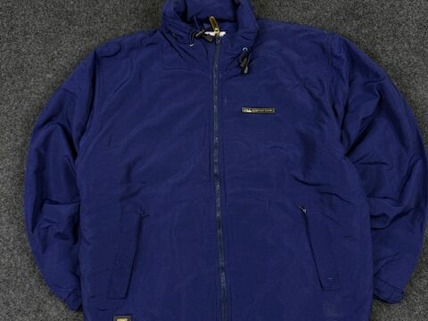 FILA International Puffer Jacket – Navy Blue | Winter Jacket | Size XL