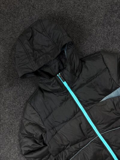 Nike Women Hooded Down Jacket – Black | Lightweight Winter Puffer – M
