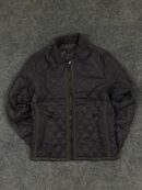 Zara Man Quilted Zip Jacket – Black | Winter Layering Jacket | Size S