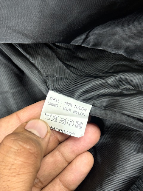 Propper u. S. Air force ma-1 bomber jacket – black flight jacket | size xl Propper U.S. Air Force MA-1 Bomber Jacket – Black Flight Jacket | Size XL - Image 5