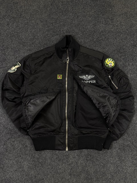 Propper u. S. Air force ma-1 bomber jacket – black flight jacket | size xl Propper U.S. Air Force MA-1 Bomber Jacket – Black Flight Jacket | Size XL - Image 6