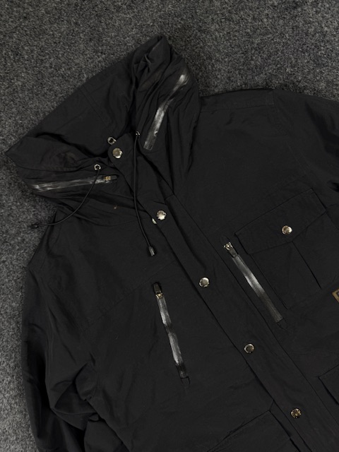 Converse All Star Padded Hooded Jacket – Black | Winter Wear | Size M - Image 2