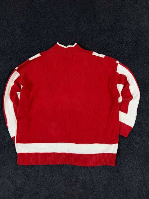 VINTAGE red and white Coca-Cola brand sweatshirt, made by Meters/bonwe - LARGE - Image 5