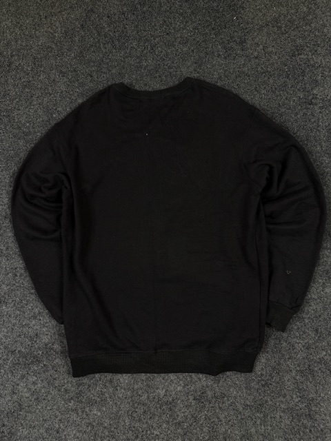 black cotton BOY London sequined logo pullover sweatshirt - L - Image 10