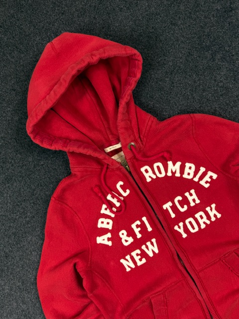 Abercrombie & fitch red hoodie - small Abercrombie & Fitch red hoodie - SMALL - Image 2