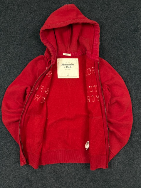 Abercrombie & fitch red hoodie - small Abercrombie & Fitch red hoodie - SMALL - Image 5
