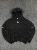 SMFK OVERSIZE BLACK HOODIE – L/XL