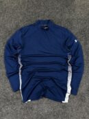 Under Armour ColdGear Reactor Fitted Long Sleeve Sports T-Shirt – Navy Blue (M)