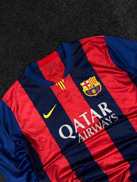 Nike FC Barcelona Long Sleeve Dri-Fit Football Jersey – Size M - Image 2