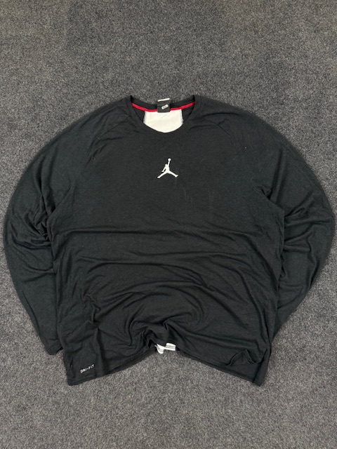 Jordan dri-fit long sleeve performance t-shirt | size 2xl–3xl Jordan Dri-Fit Long Sleeve Performance T-Shirt | Size 2XL–3XL