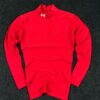 Under armour compression long sleeve mock neck top – red | size s Under Armour Compression Long Sleeve Mock Neck Top – Red | Size S – – MyThriftKart