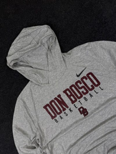 NIKE DRI FIT ACTIVEWEAR HOODED T-SHIRT – LARGE