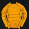 Under Armour HeatGear Compression Full Sleeve T-Shirt | Yellow | Size S – – MyThriftKart