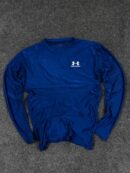 Under Armour Compression Long Sleeve Top – Blue (Size XL)