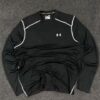 Under Armour HeatGear Fitted Compression Top – Black (XL/XXL) – – MyThriftKart
