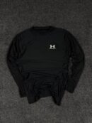 Under Armour Black Compression Long Sleeve Training Top – XL