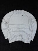 Nike Pro Dri-Fit Compression Long Sleeve Top – white (L/XL)