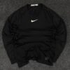 Nike pro dri-fit compression long sleeve top – black (size l) Nike Pro Dri-Fit Compression Long Sleeve Top – Black (Size L) – – MyThriftKart