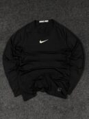 Nike Pro Dri-Fit Compression Long Sleeve Top – Black (Size L)