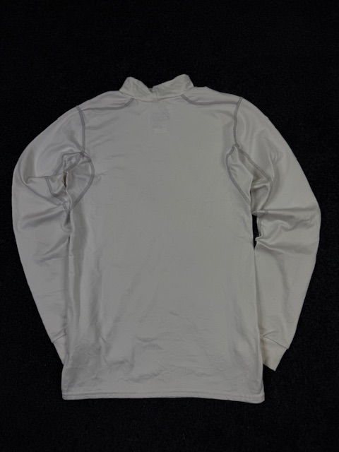 Nike pro compression mock neck top – white (xxs) Nike Pro Compression Mock Neck Top – White (XXS) - Image 4