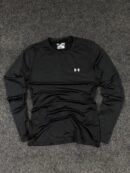 Under Armour ColdGear Fitted Compression Long Sleeve Top – Black (Size M)