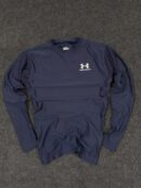 Under Armour HeatGear Compression Long Sleeve – Navy Blue (Size M)