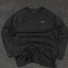 Under Armour Black Compression Long Sleeve T-Shirt | Size XXL
