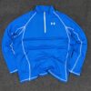 Under Armour ColdGear Half-Zip Compression Top – Blue | Size 3XL – – MyThriftKart